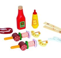 Hape houten bbq set