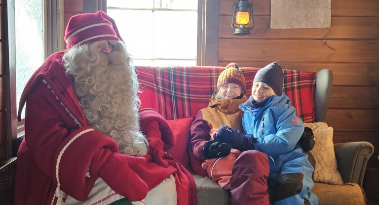 Op bezoek bij de echte Kerstman in Fins Lapland